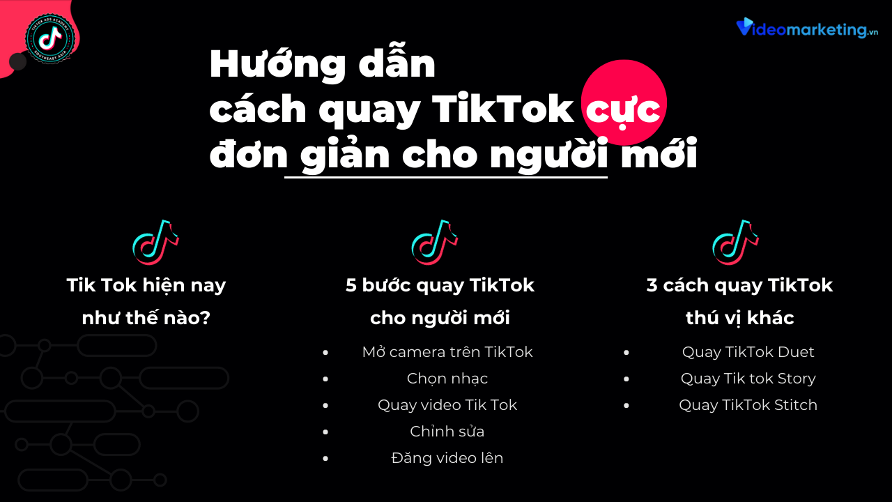 Hướng dẫn cách quay TikTok cực đơn giản cho người mới