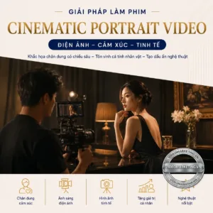 Cinematic portrait video