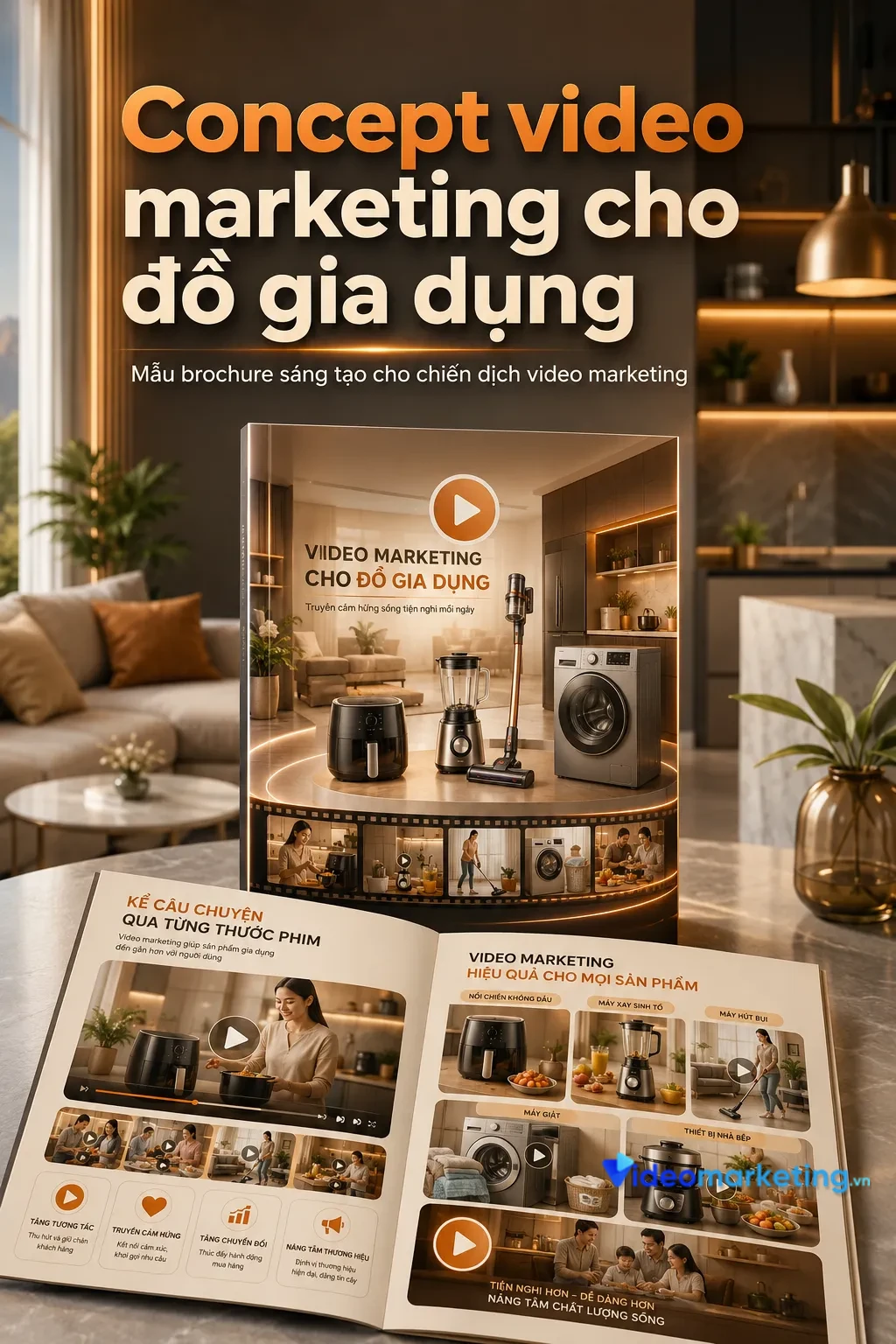 Concept video marketing cho do gia dung