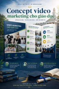 Concept video marketing cho giáo dục