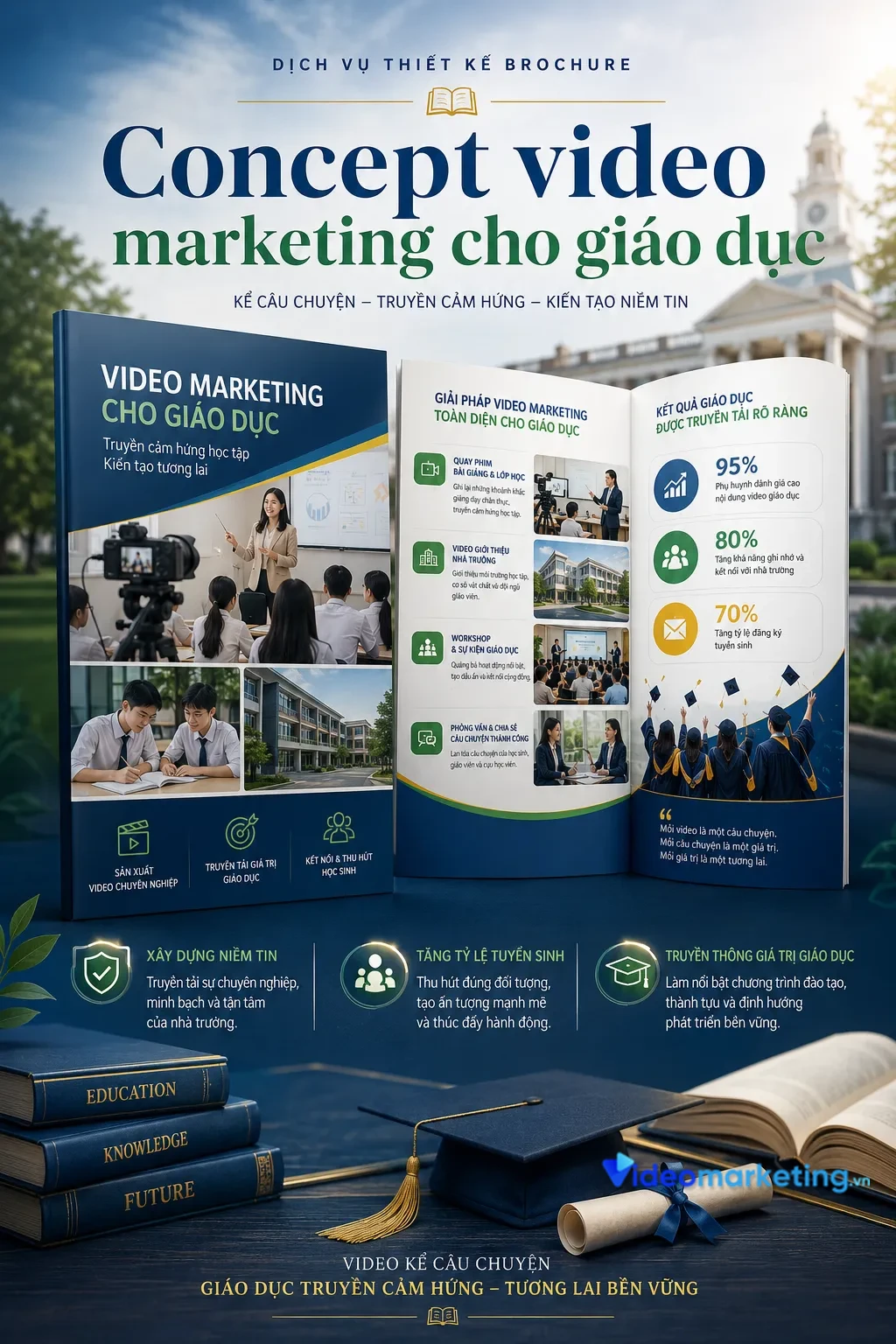 Concept video marketing cho giao duc