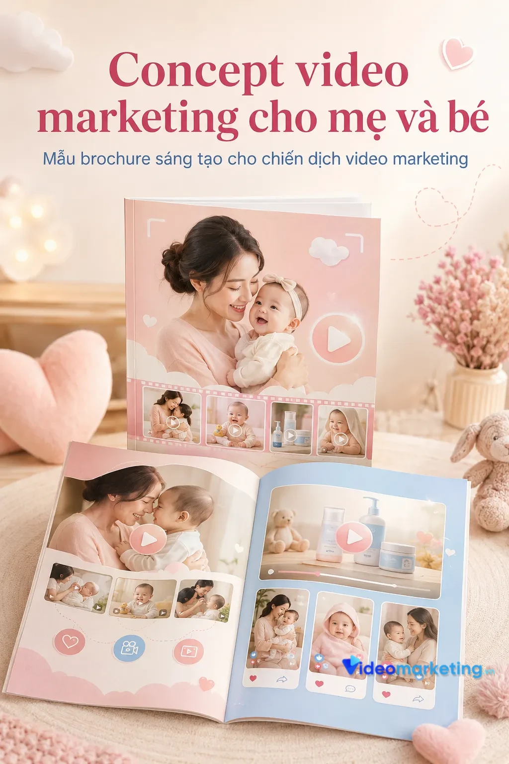 Concept video marketing cho me va be