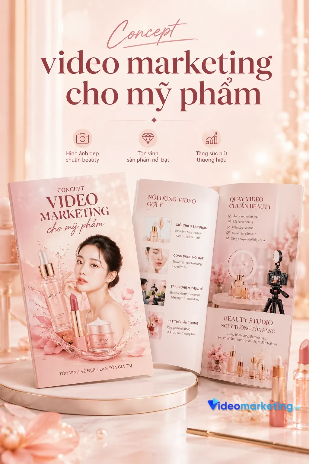 Concept video marketing cho my pham