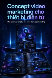 Concept video marketing cho thiết bị điện tử
