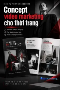 Concept video marketing cho thời trang