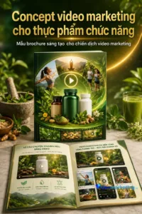 Concept video marketing cho thực phẩm chức năng