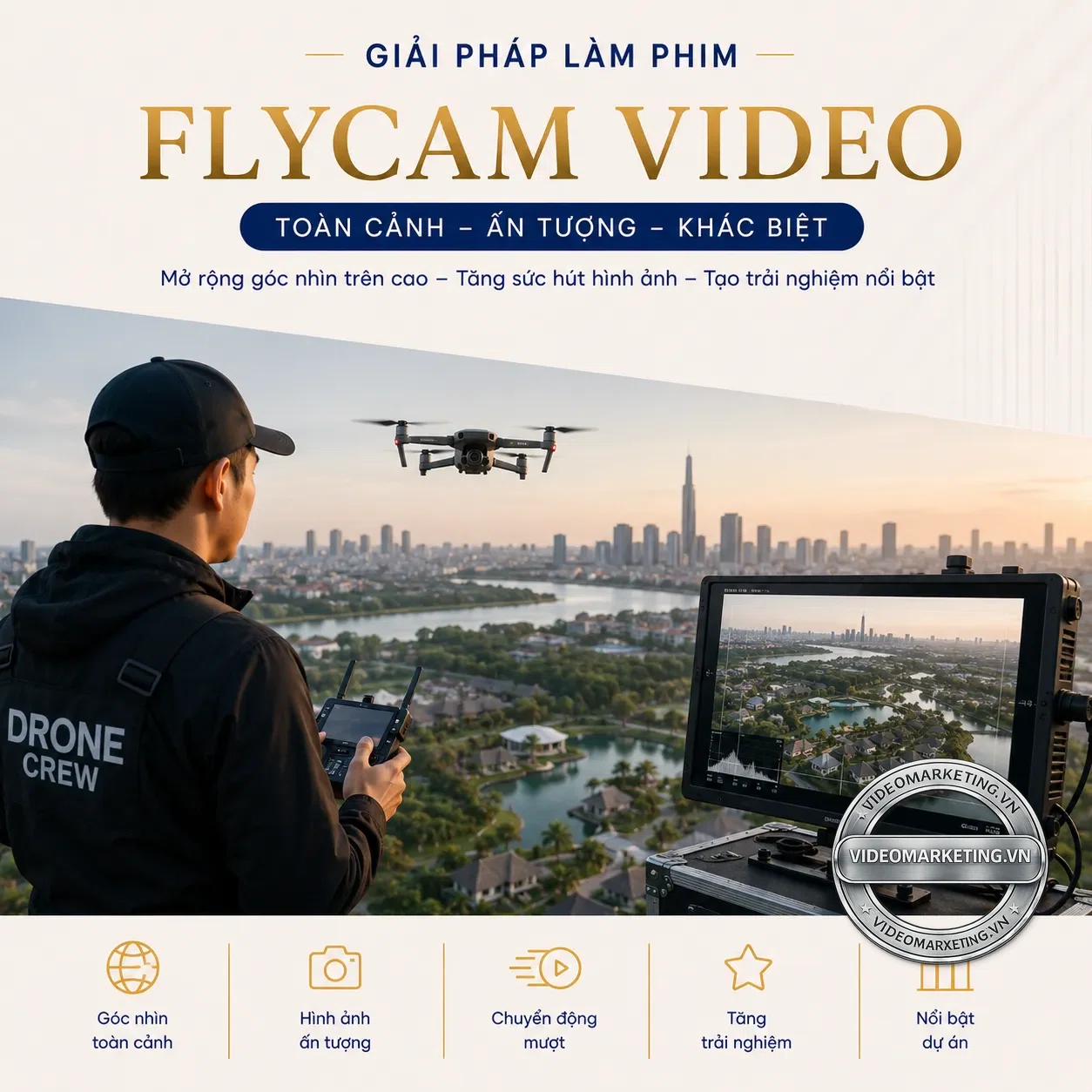 Flycam video