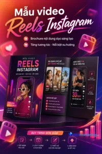 Mẫu video Reels Instagram
