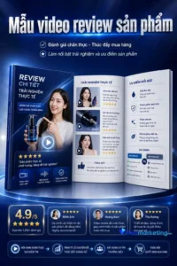 Mẫu video review sạn phẩm