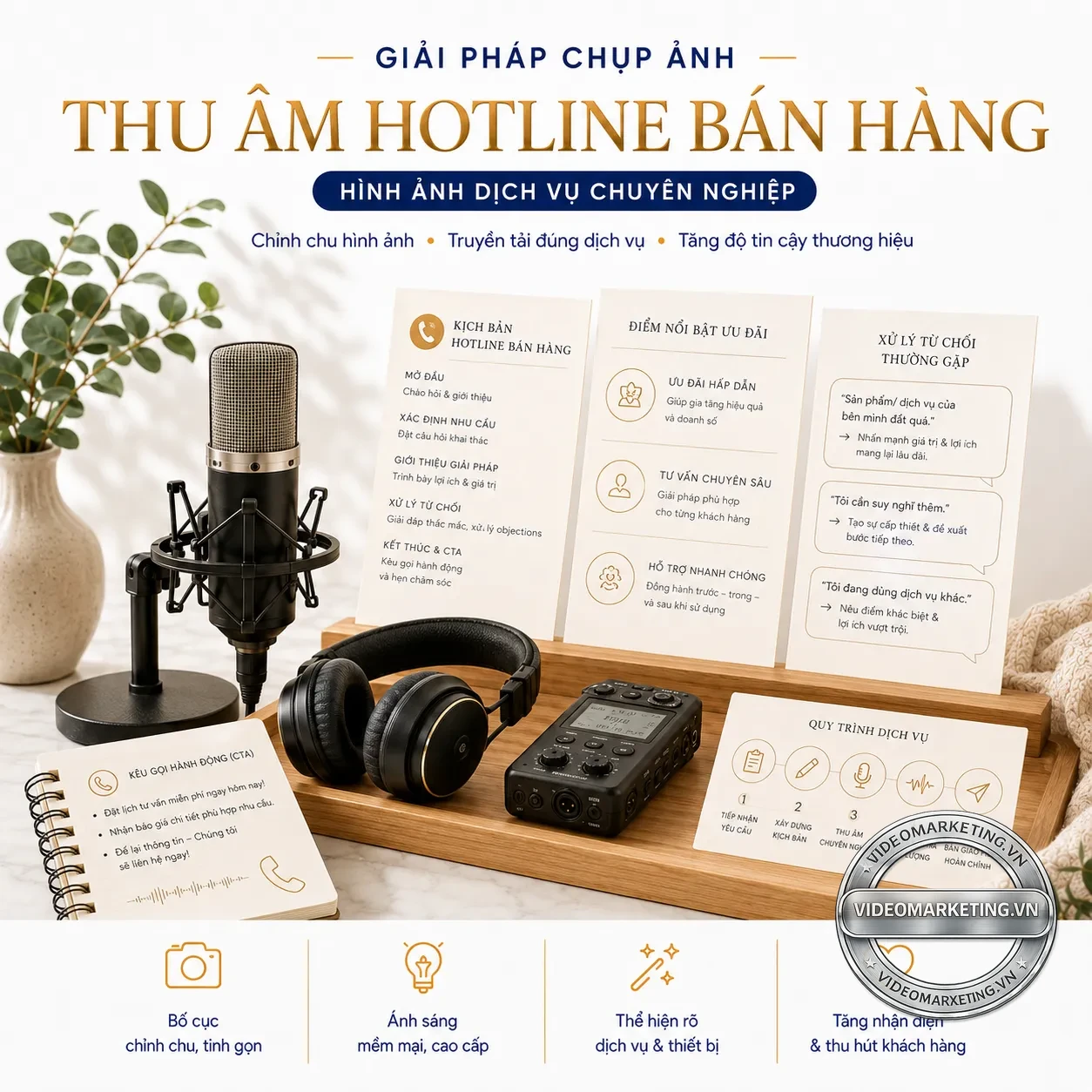 Thu âm hotline bán hàng