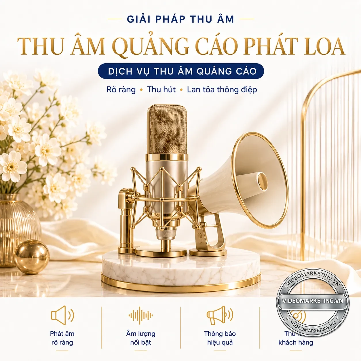 Thu âm quảng cáo phát loa