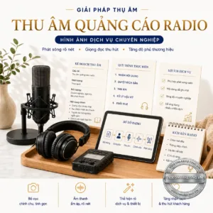 Thu âm quảng cáo radio