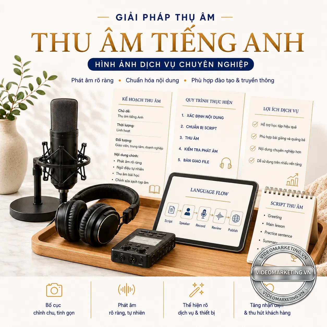 Thu âm tiếng Anh