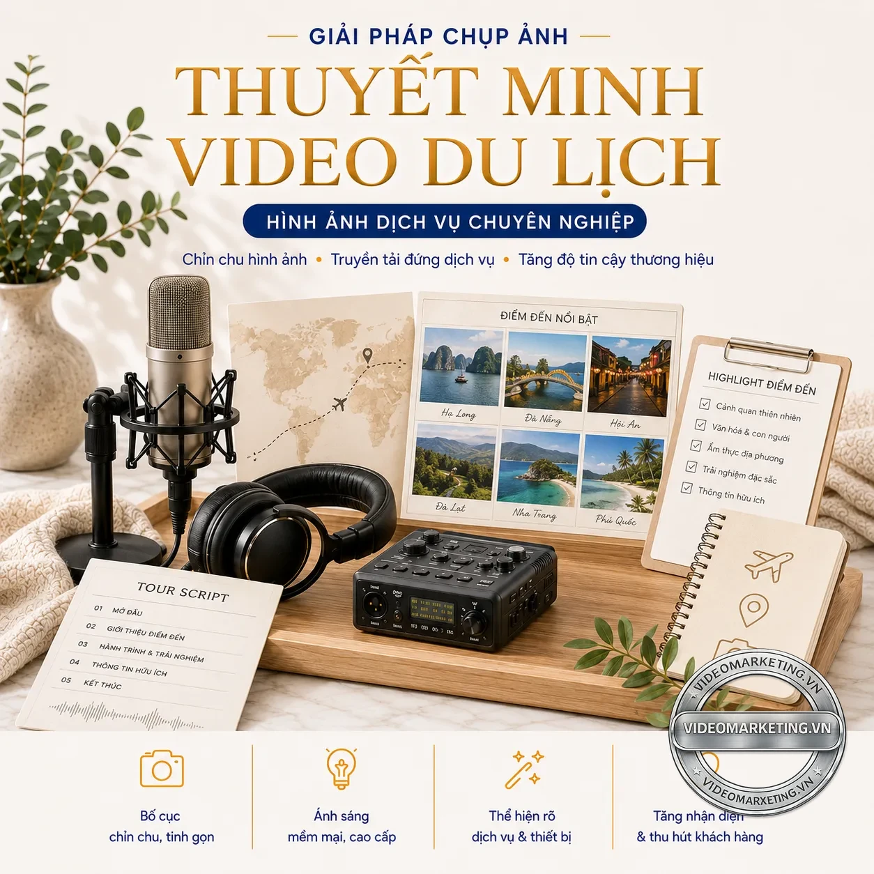 Thuyết minh video du lịch