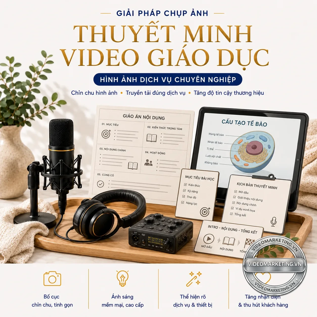 Thuyet minh video giao duc videomarketing