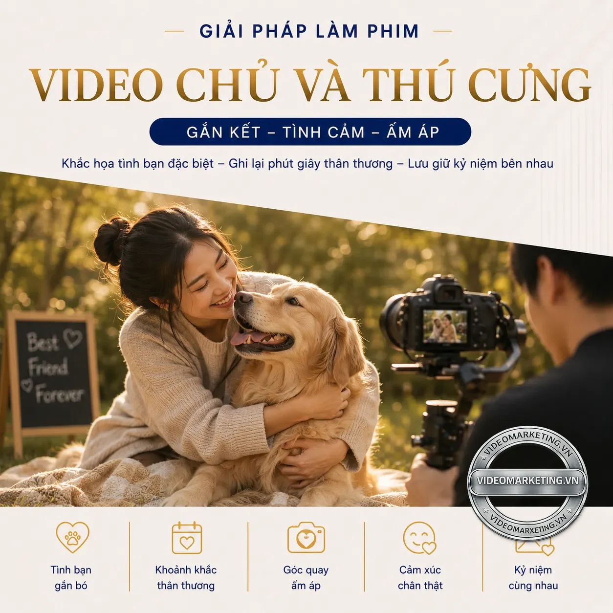 Video chủ và thú cưng