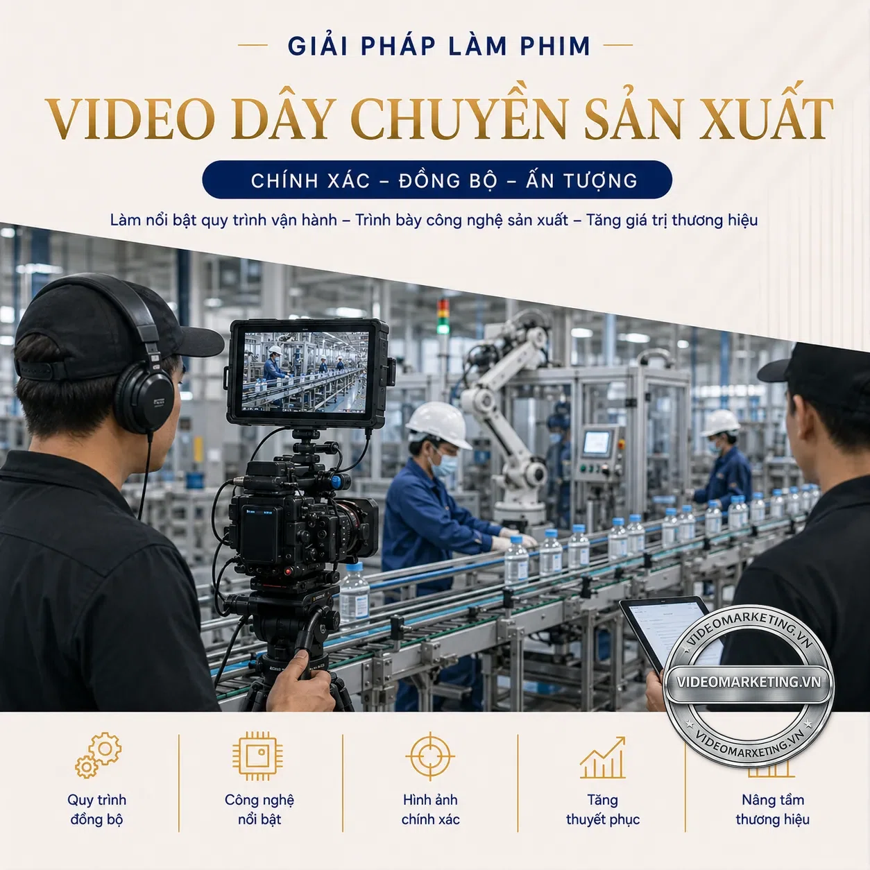 Video đầy chuyen sạn xuất