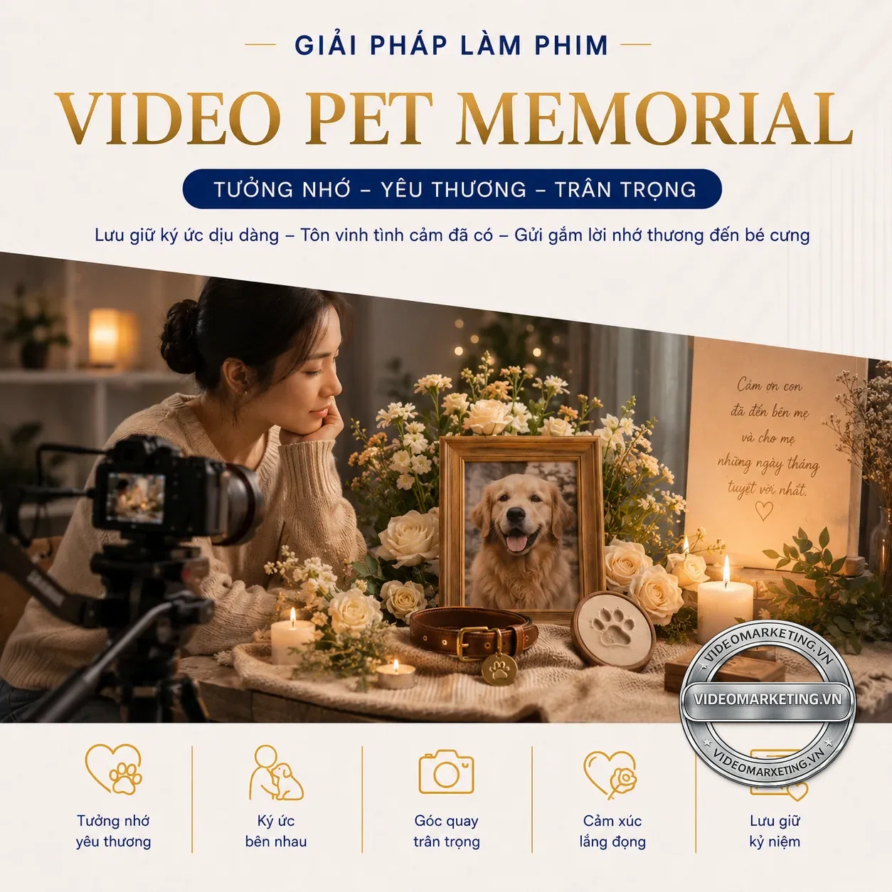 Video pet memorial