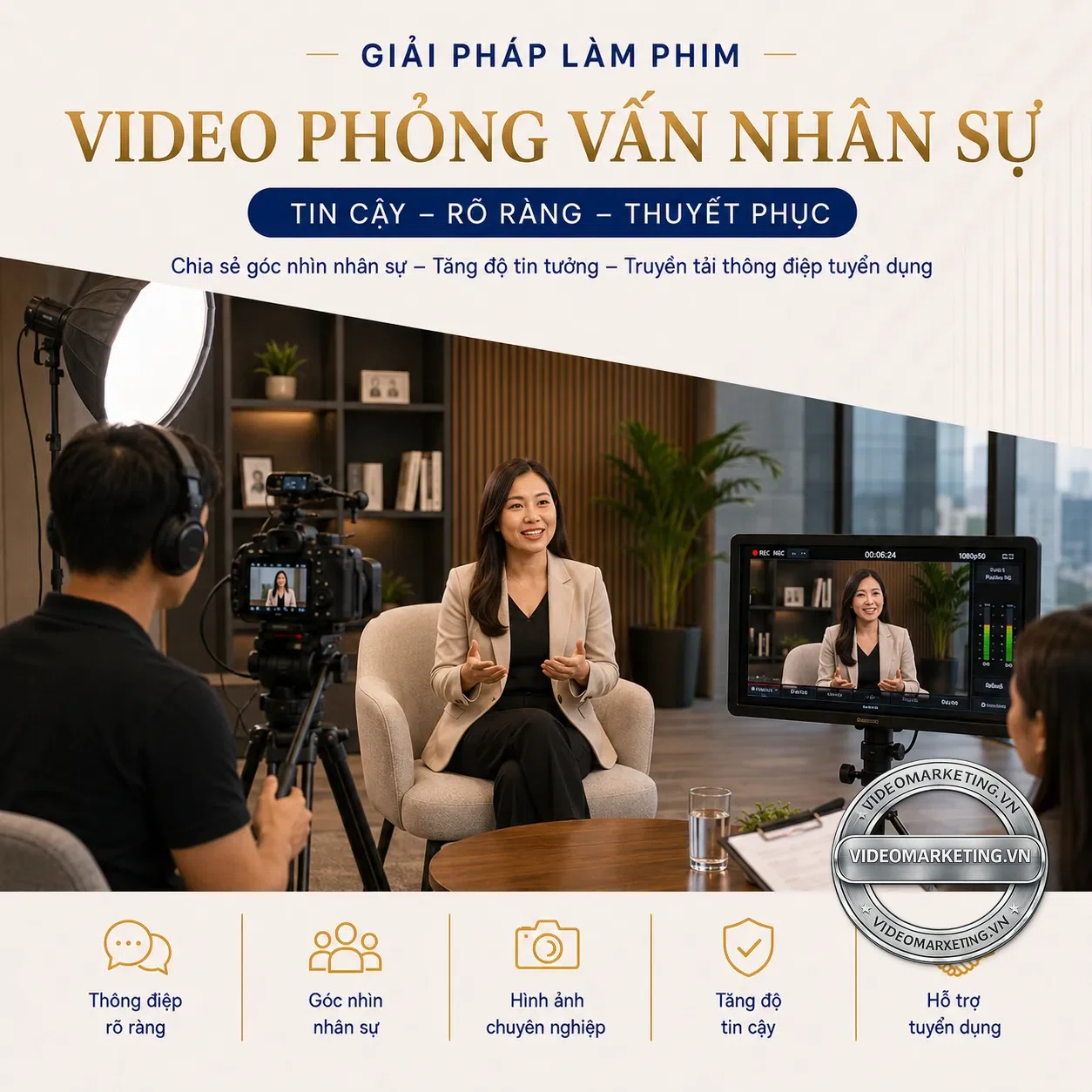 Video phóng văn nhân sự