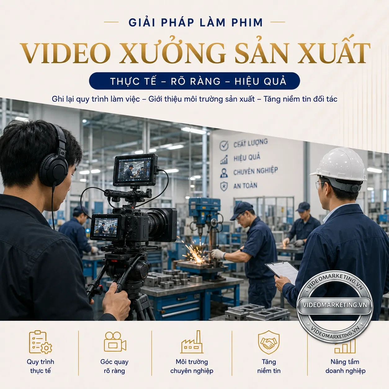 Video xưởng sạn xuất