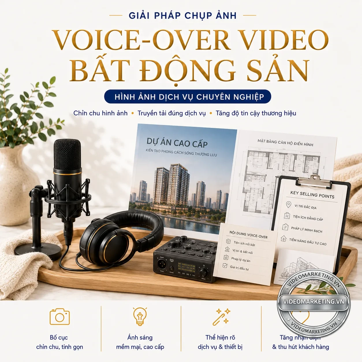 Voice over video bất động sản